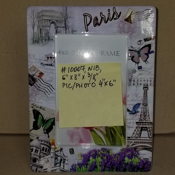 10007 NIB Rare Paris in Spring Photo Picture Frame - Picture 4 of 6